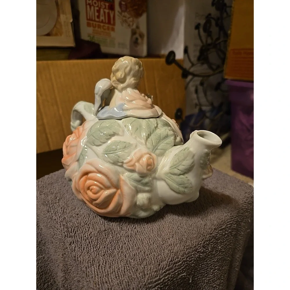 Vintage Avon Angel‎ Cherub Teapot